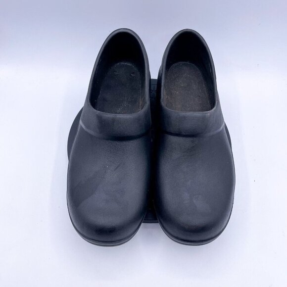 Crocs Shoes Womens 11 Neria Pro II Clogs Black Comfort Closed Toe Rubber - Picture 9 of 9